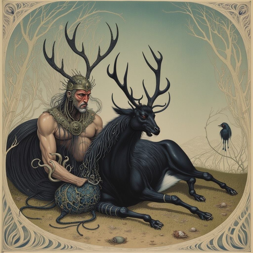 Achilles Mortally Wounded With Arrow in Heel