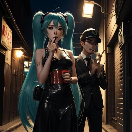 Mario and Hatsune Miku's Shady Deal