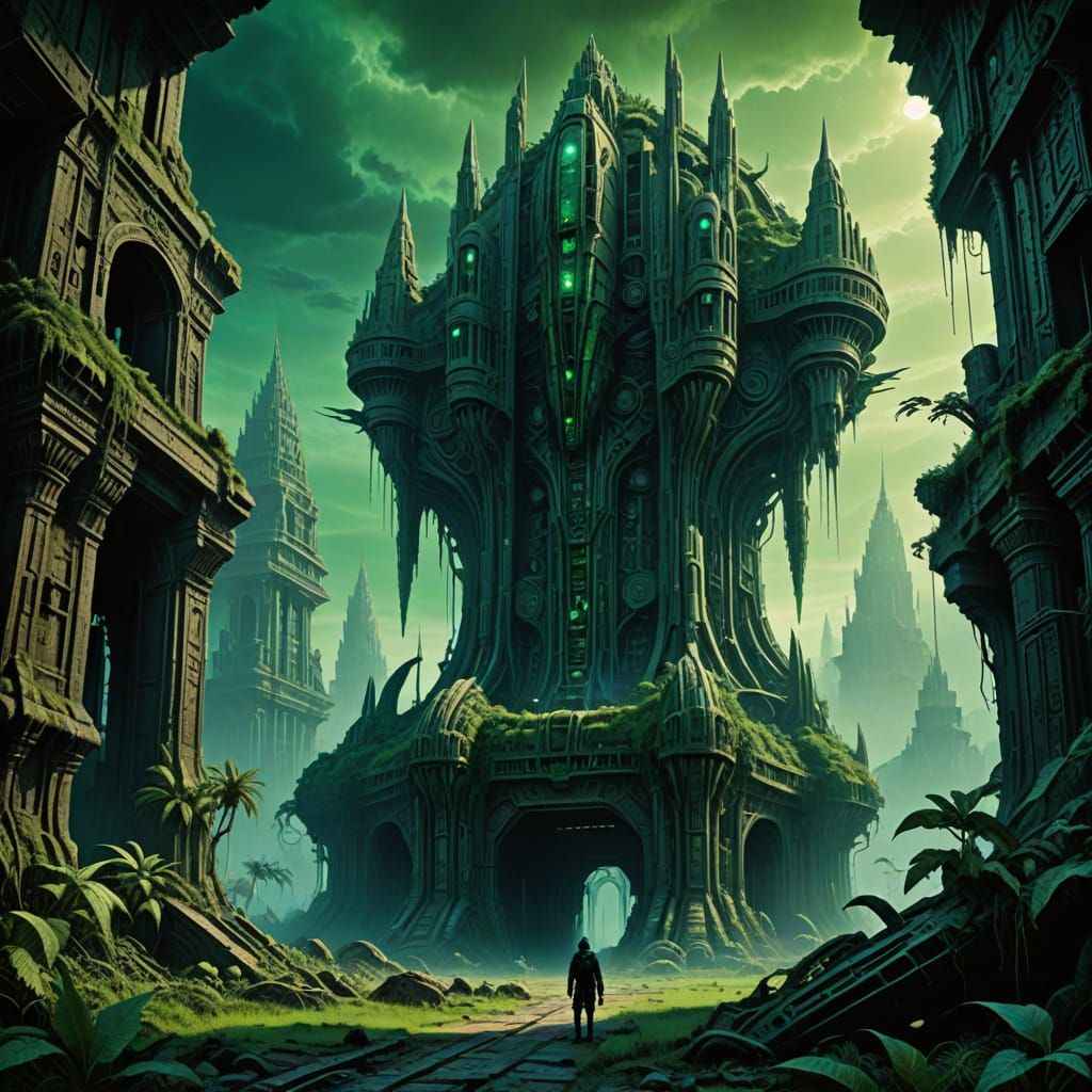 Ancient City Reveals Mysterious Energy in Surrealist Masterp...