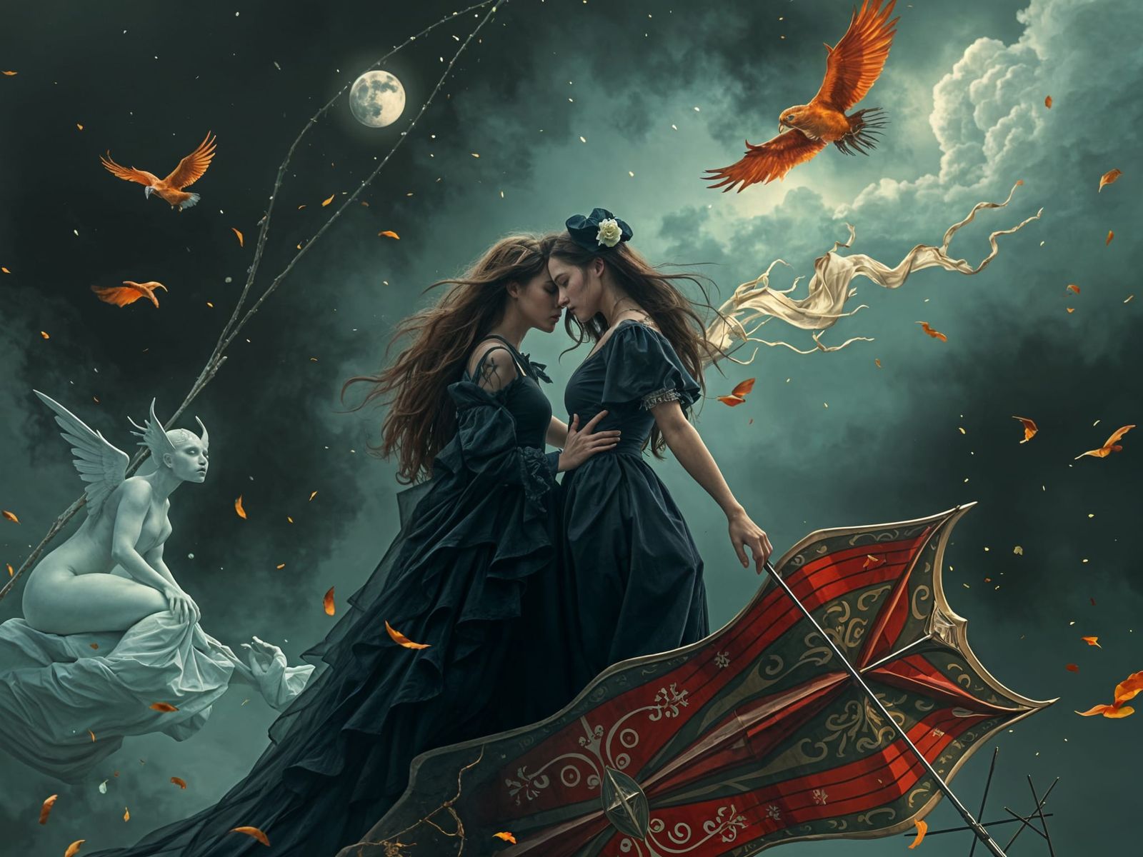 Bound by tragedy, forged in misery, an eternal love