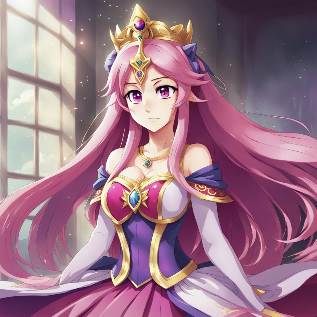 Princess Cadence in Anime Style