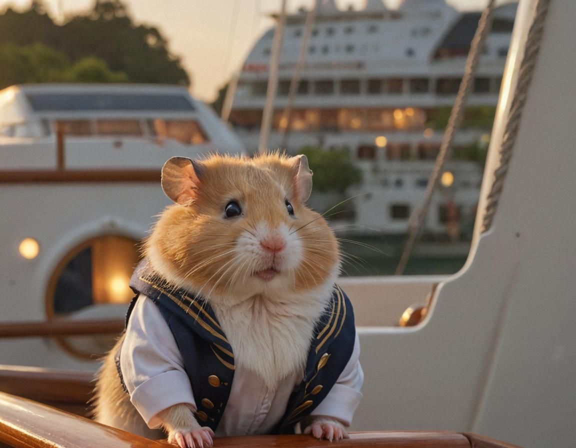 Hamster sailor