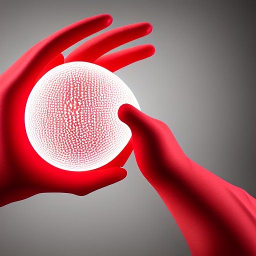 Cell Eating Virus in Artery, Detailed Illustration