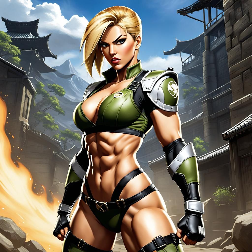 Sonya Blade from Mortal Kombat