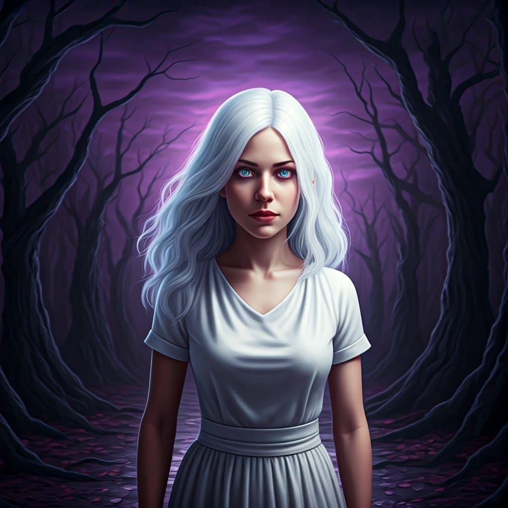 Hyperrealistic Portrait of Lady Timpani in Dramatic Castle B...