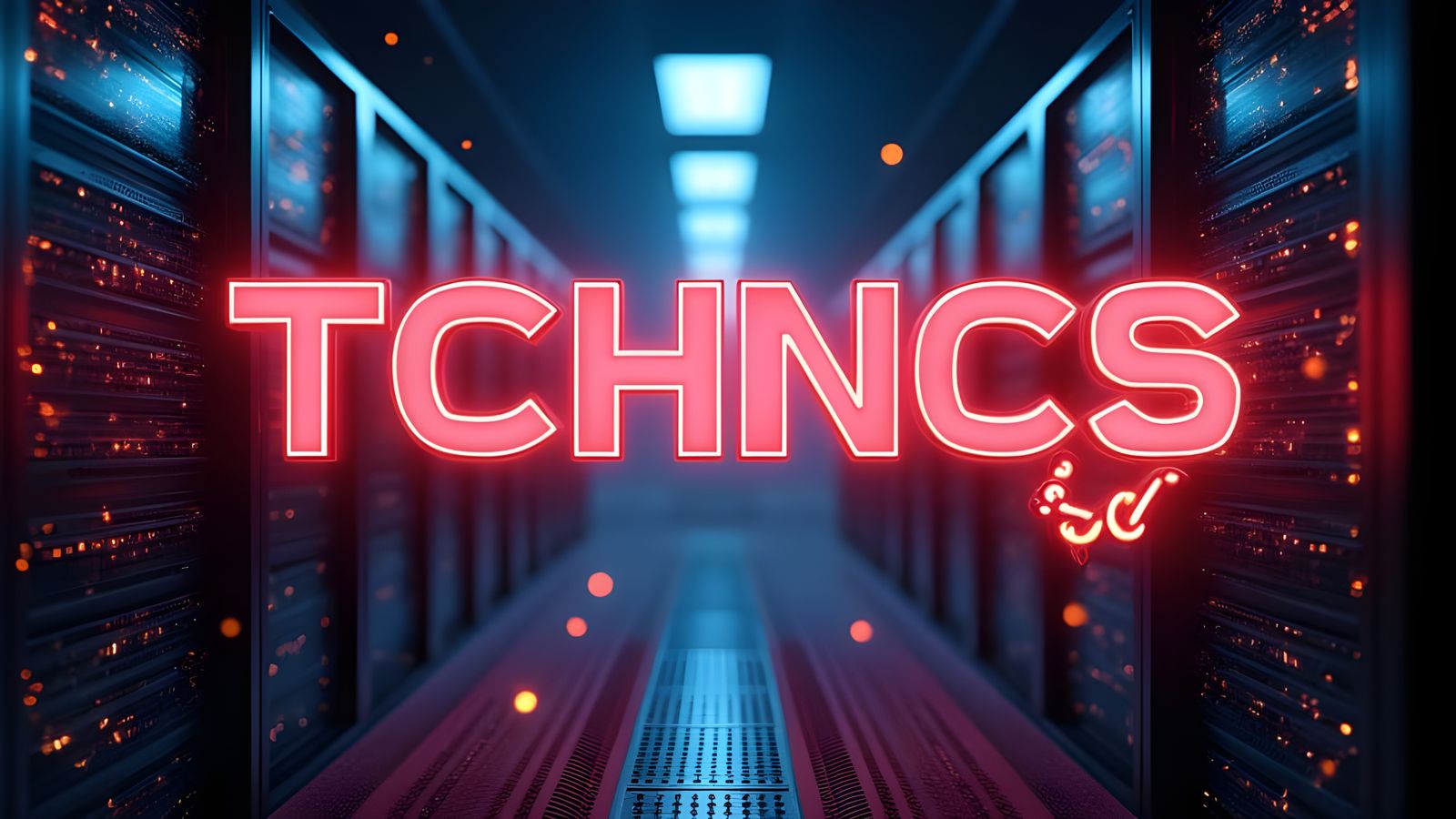 Epic Cyberpunk Comic Book Cover in Neon Lights