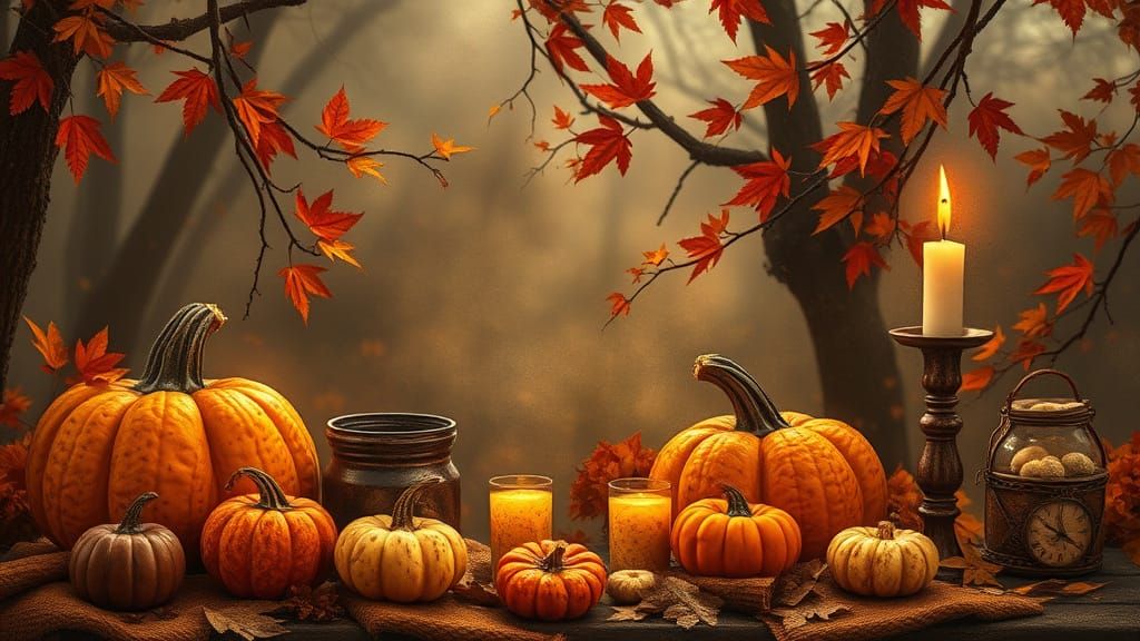 Pagans Celebrate Autumn Harvest with Pumpkins and Spells