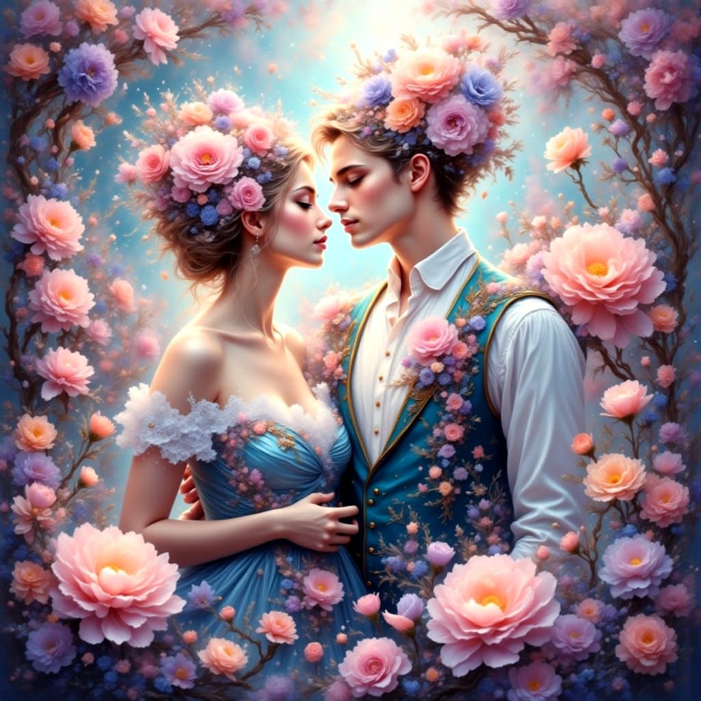 Midsummer Night's Dream in Pastel Oil