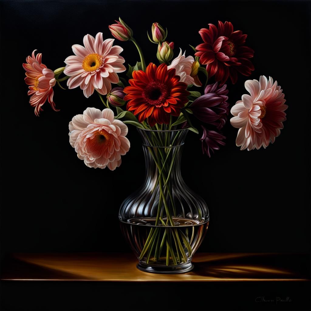Flower Vase Still Life