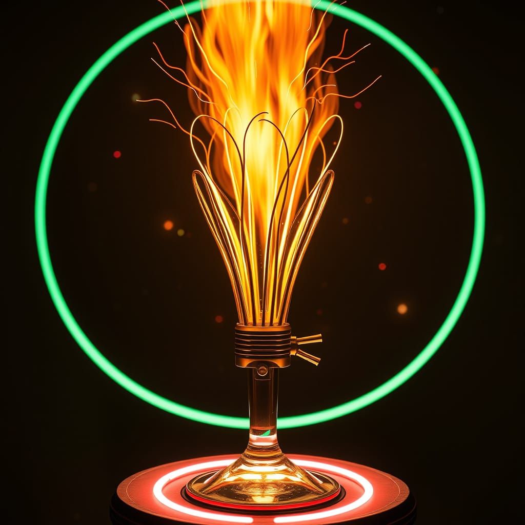 Retro-Futuristic Quantum Whisk Infomercial Still