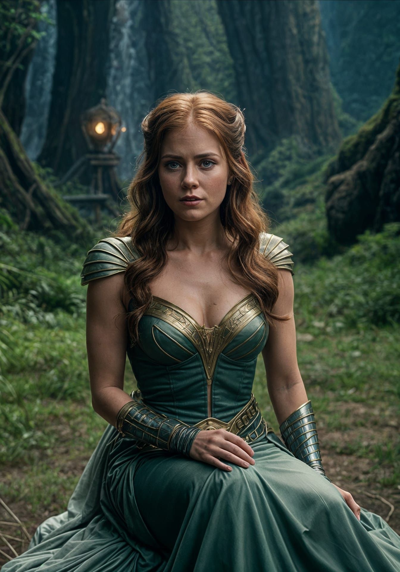 Amy Adams as Lois Lane in Themyscira, Sad