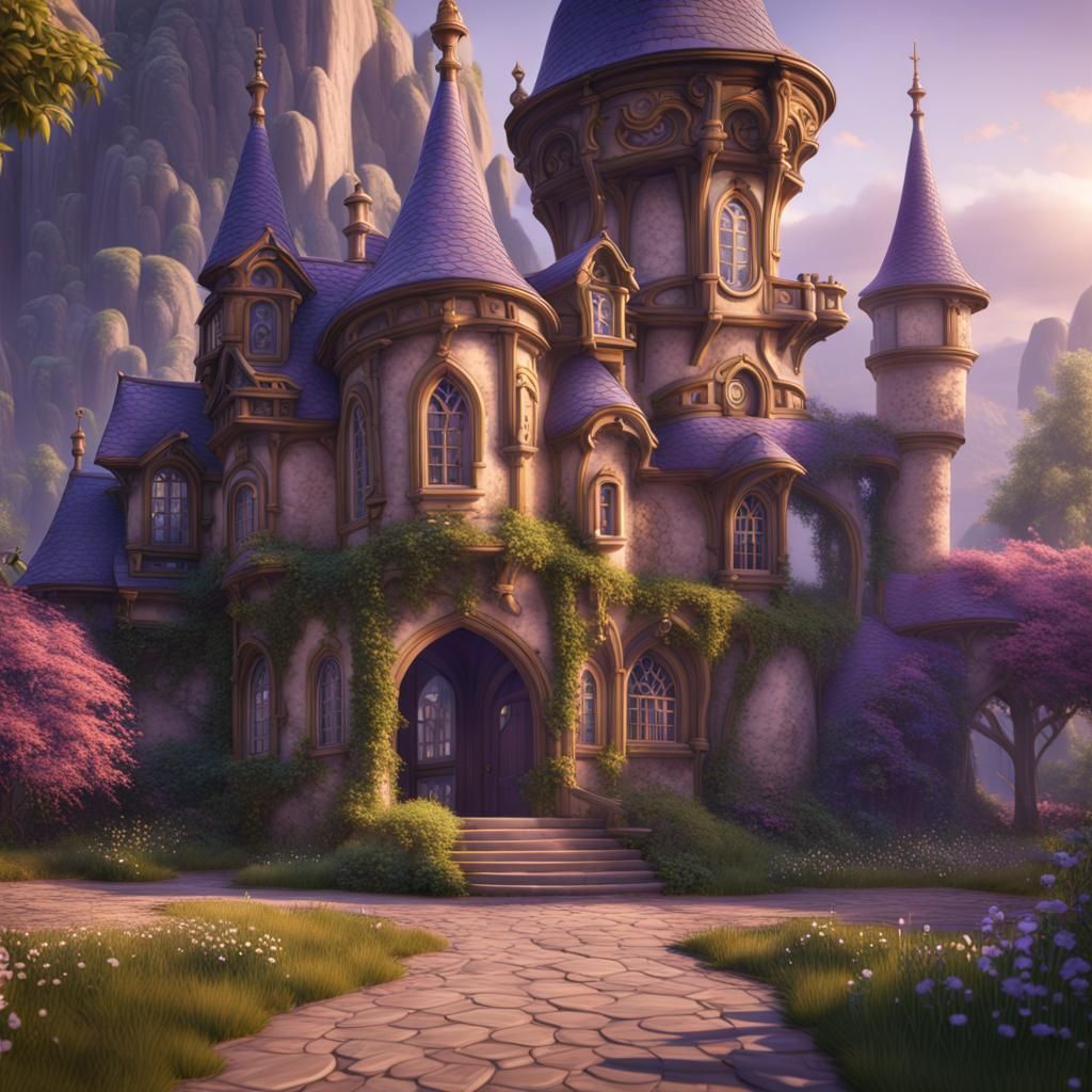 Sofia the First: Detailed Matte Painting