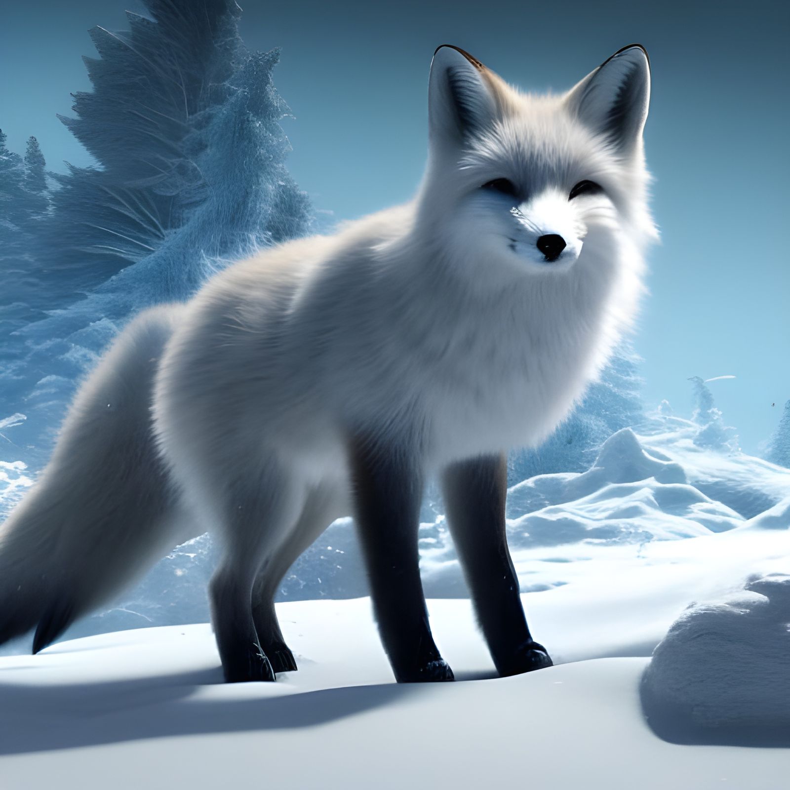 Advent #4: Artic Fox