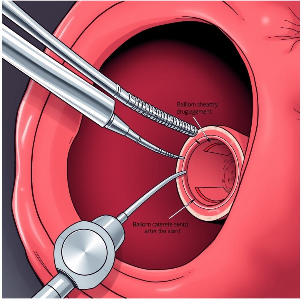 Innovative Coronary Stent Delivery System in Syd Mead-Inspir...