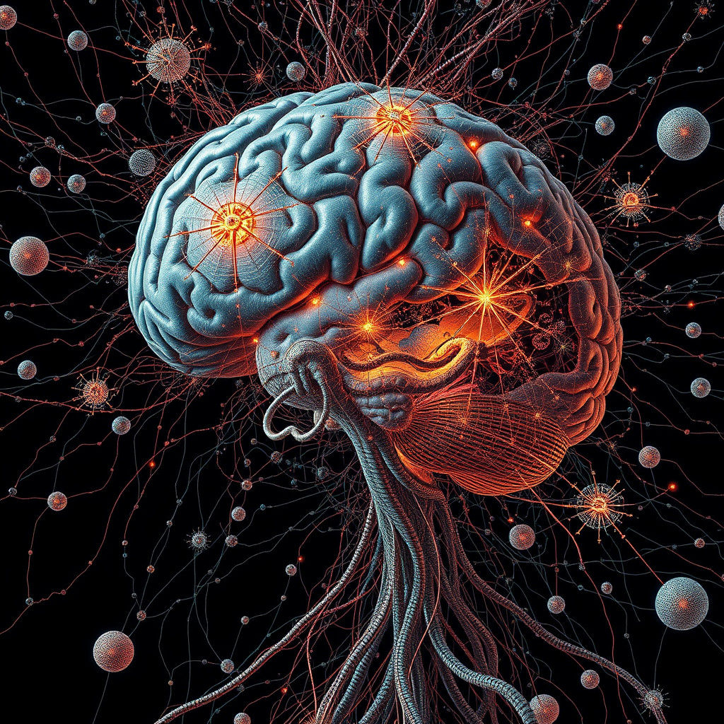 Infinite Consciousness: A Detailed Digital Rendering