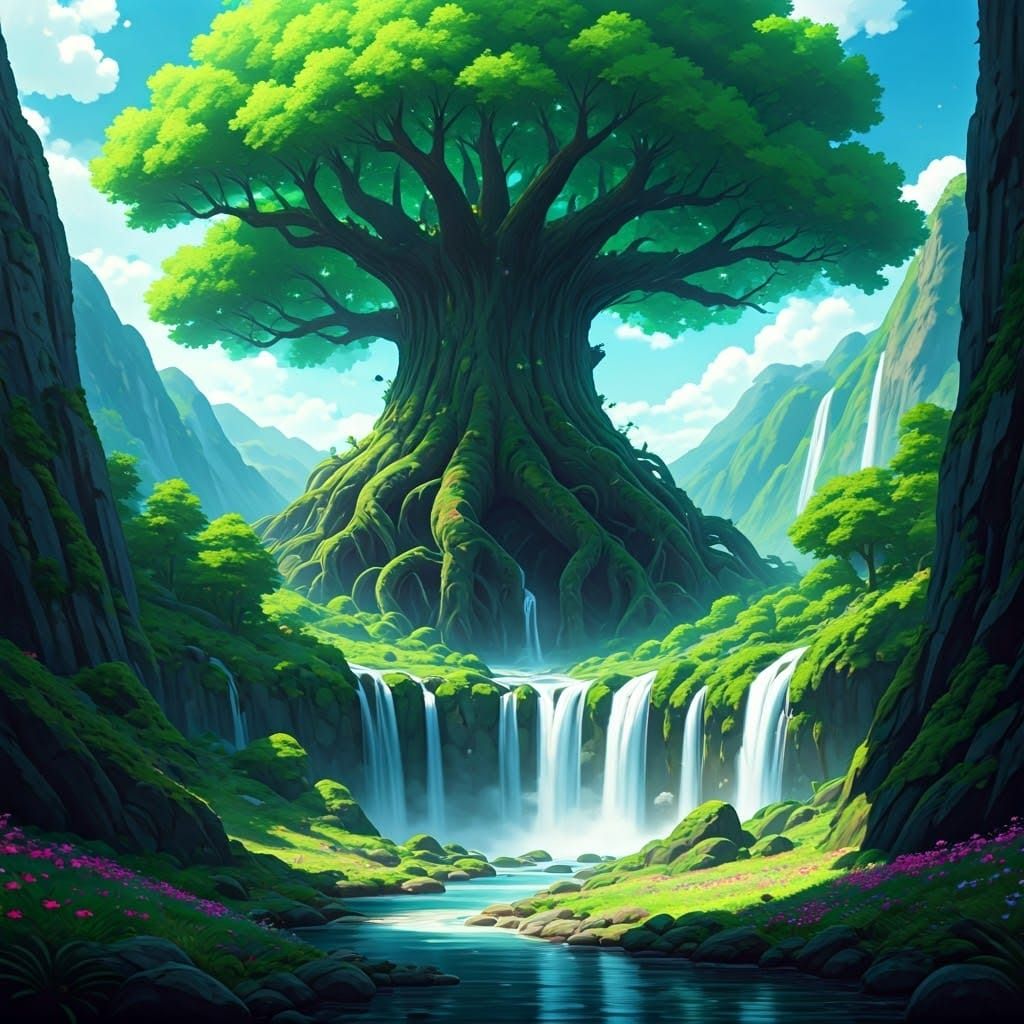 Ancient Tree Sentinel in Hidden Valley Oasis