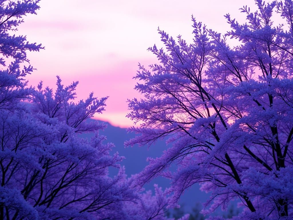 Crystal Realism in Ultraminimal Ukiyo-e Style