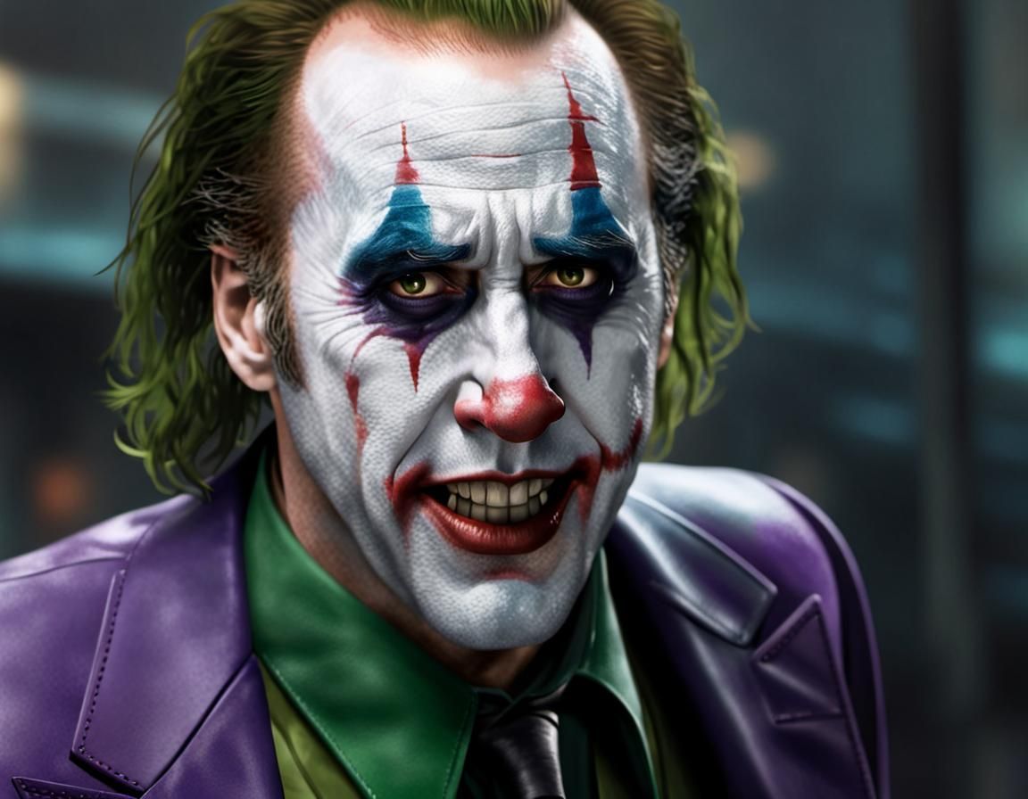 Nicolas Cage as The Joker
