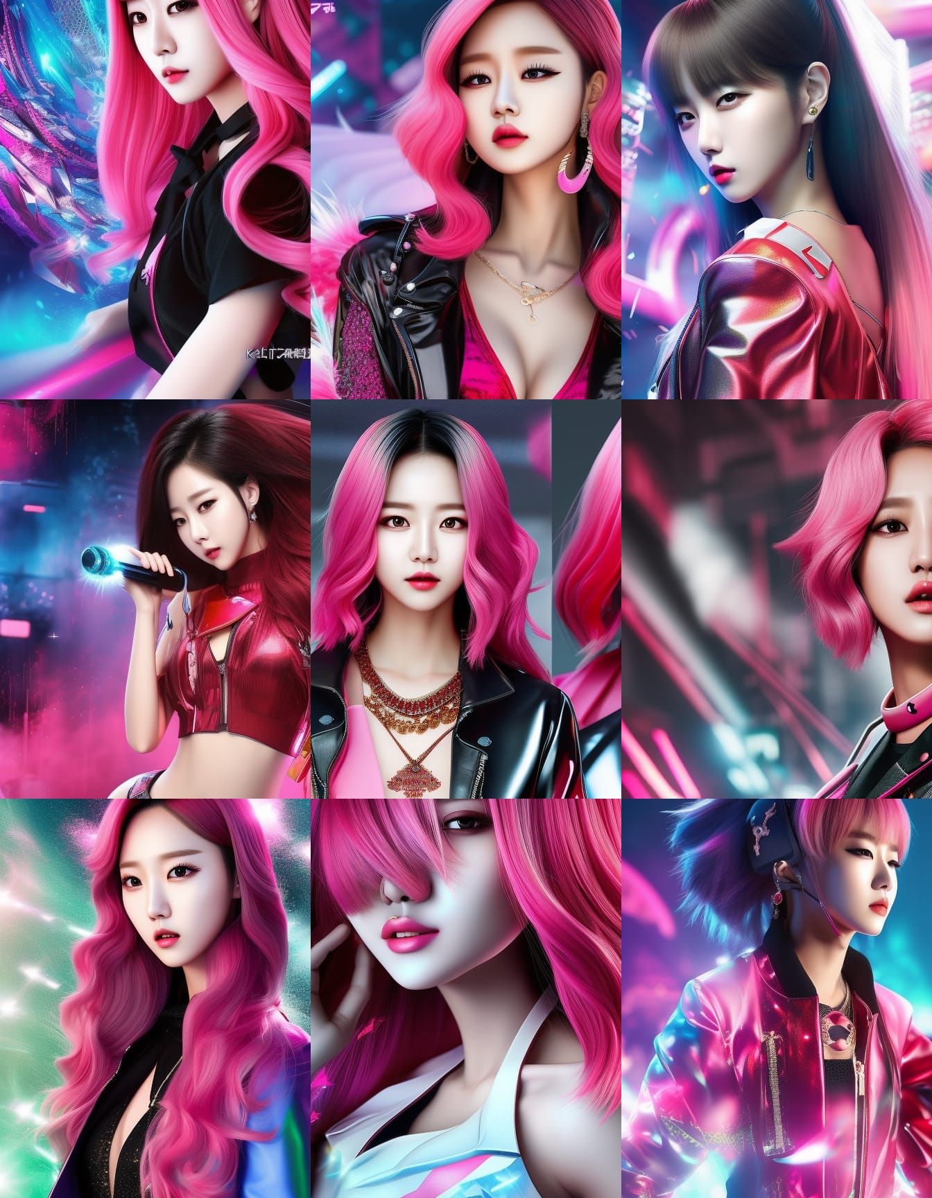 Katja Krasavice as K-Pop Star