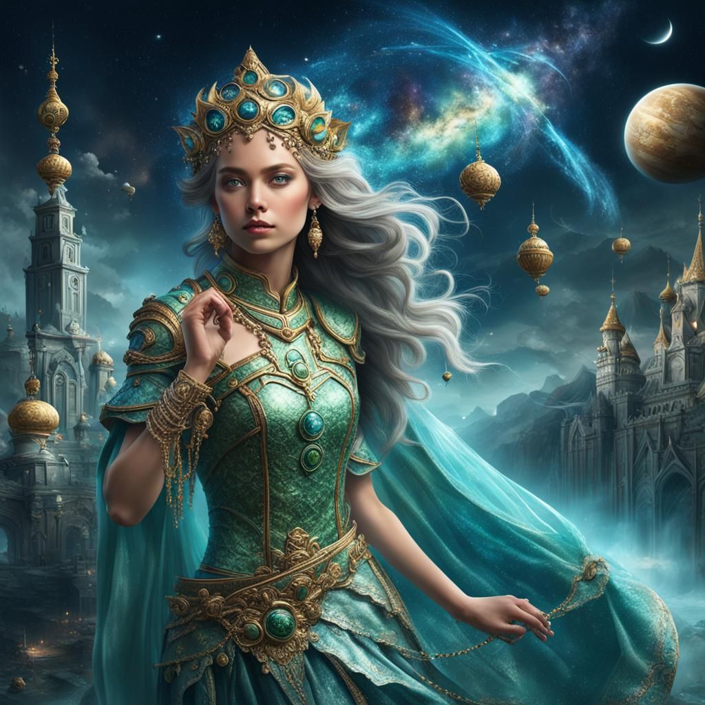 Sci-Fi Fantasy Image in Realistic Style