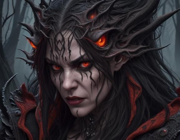 Darkness Falls: Sinister Malevolence in Vivid Colors