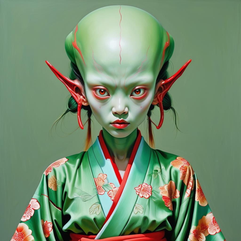 alien geisha