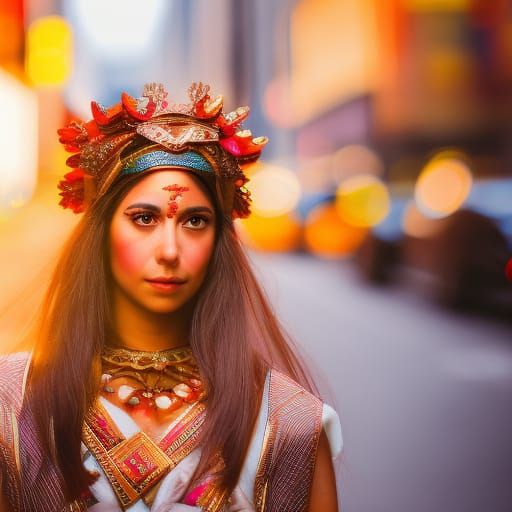 Minoan Goddess in New York: Professional Photography