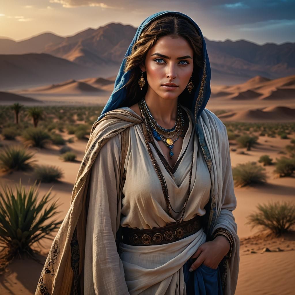 Whispers of the Dunes: A Bedouin Twilight