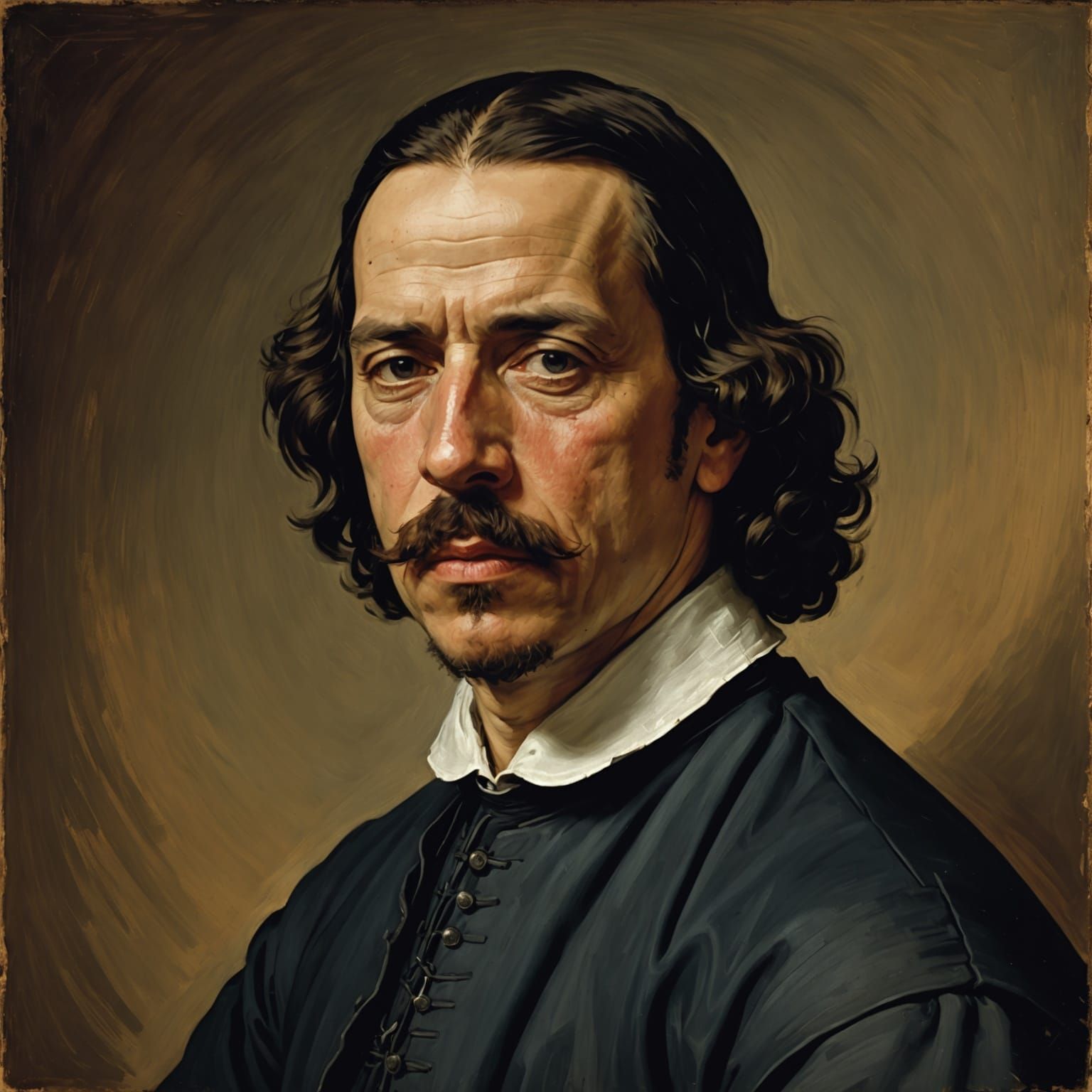 Self-portrait of the painter Diego Velázquez