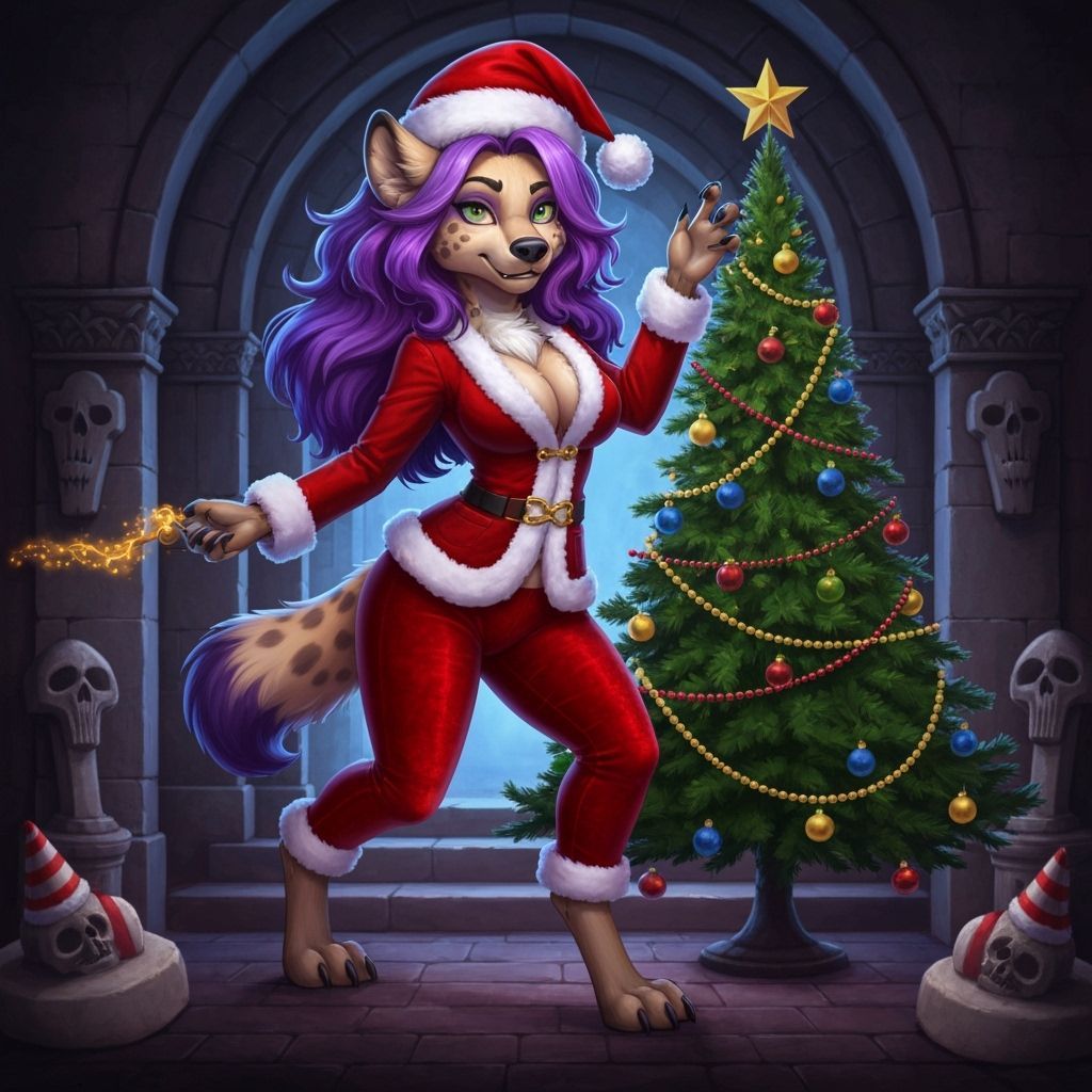 Epic masterpiece of a sassy feisty lithe feminine anthropomo...