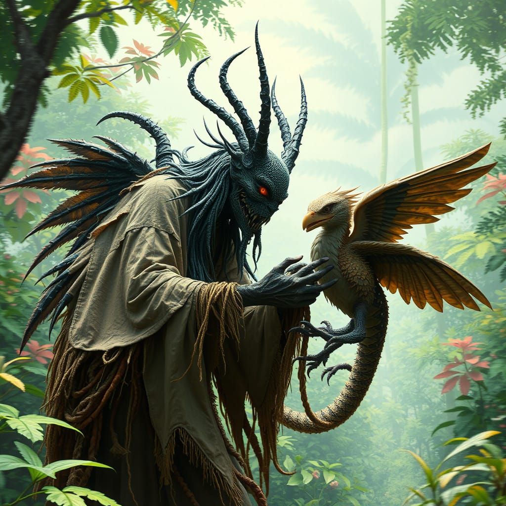 Glitching Aswang Confronts Basan in Vibrant, Distorted Lands...