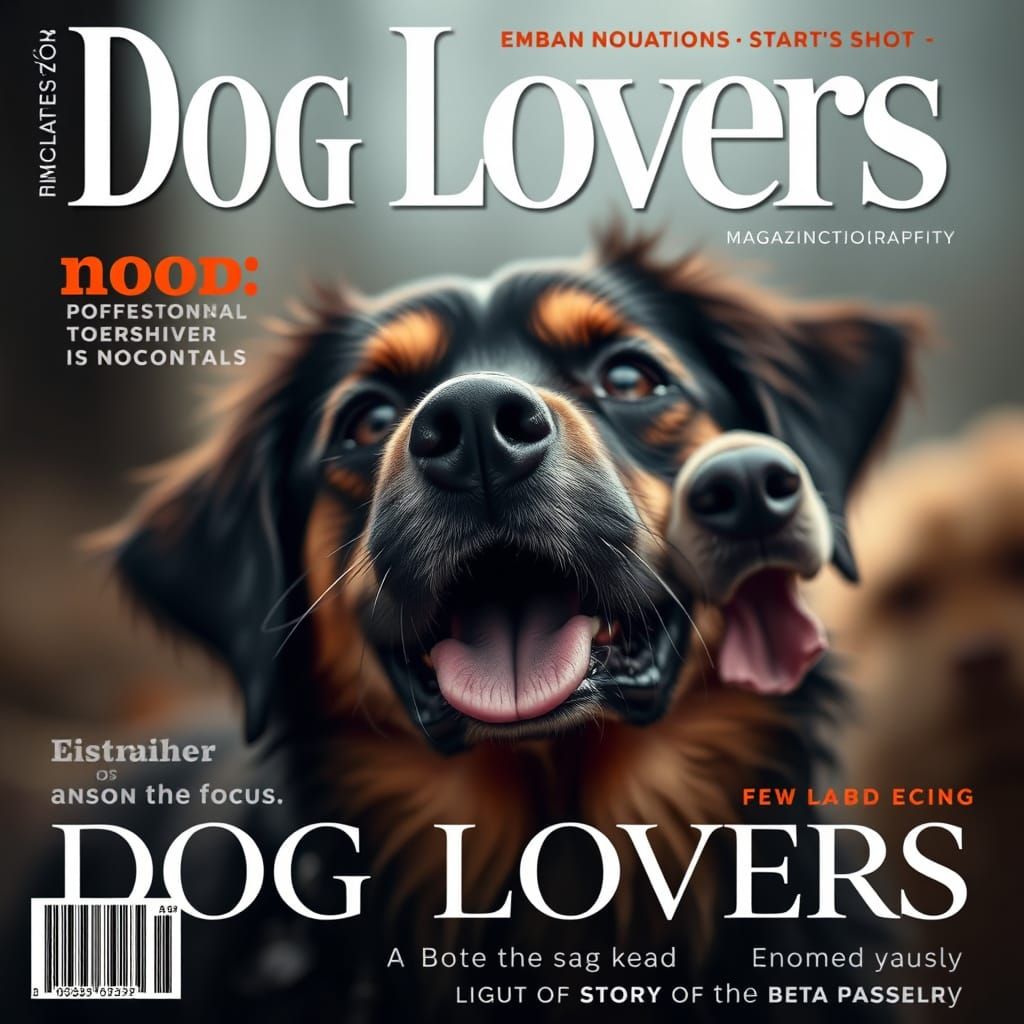 Magazine Cover: Dog Lovers