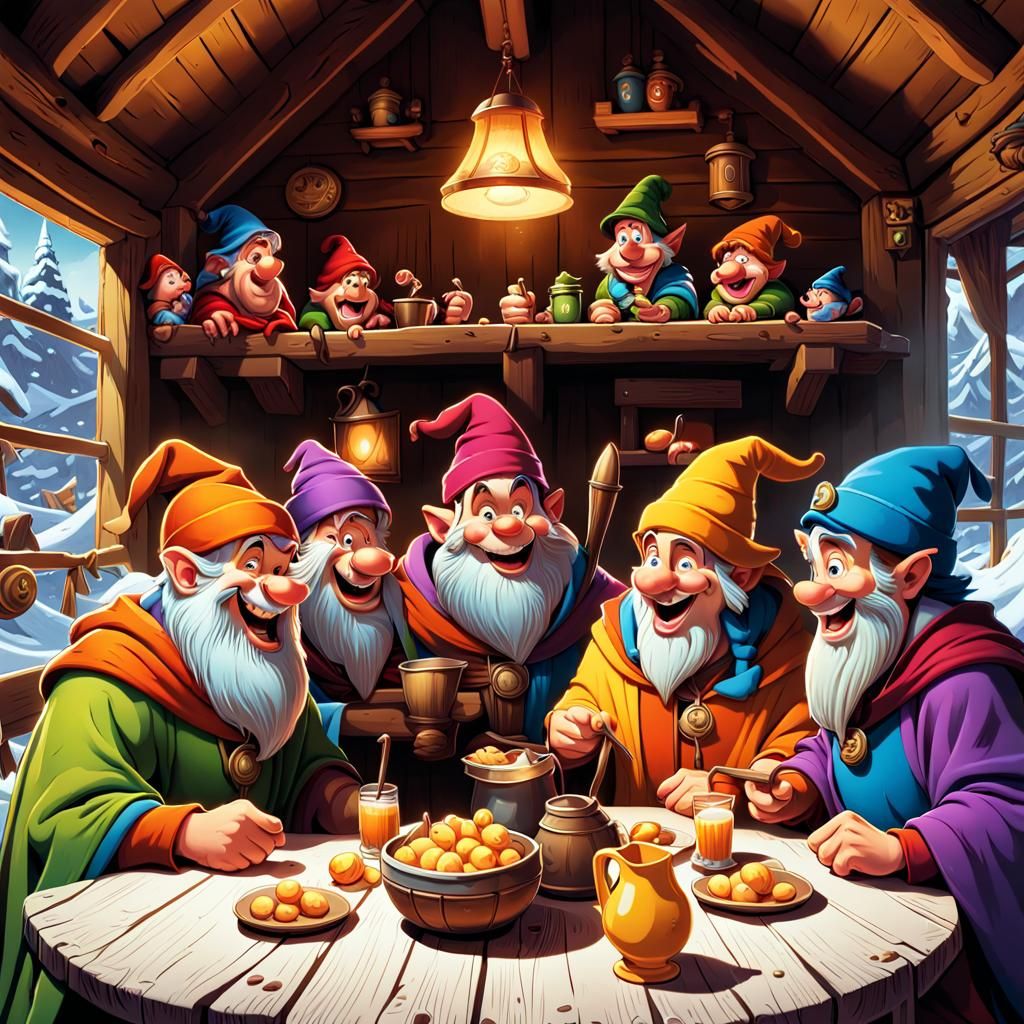 When Laughter Echoes: The Hilarious Tale of Snow White's Sno...