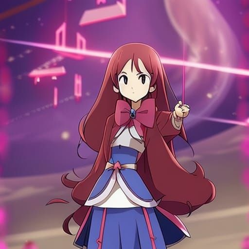 Mabel Pines Anime Style Illustration