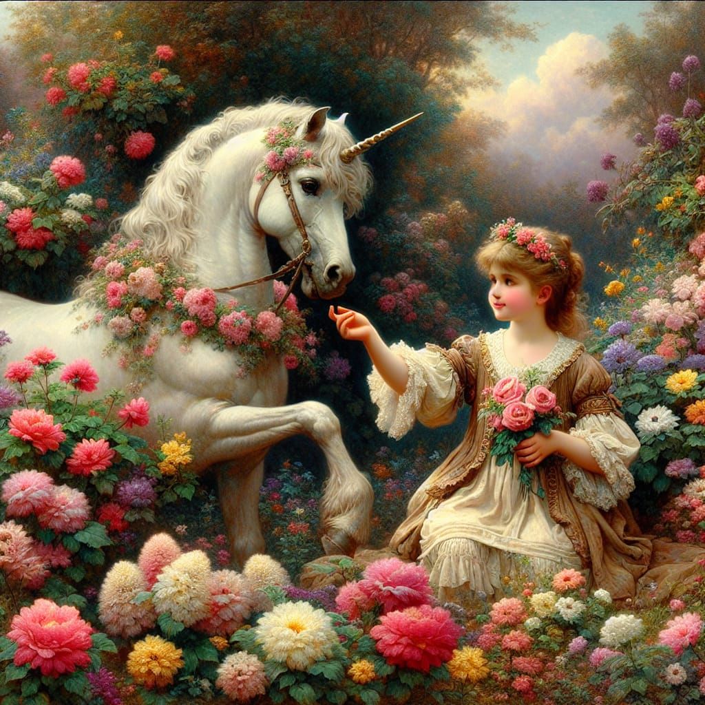 "Girl & Unicorn"