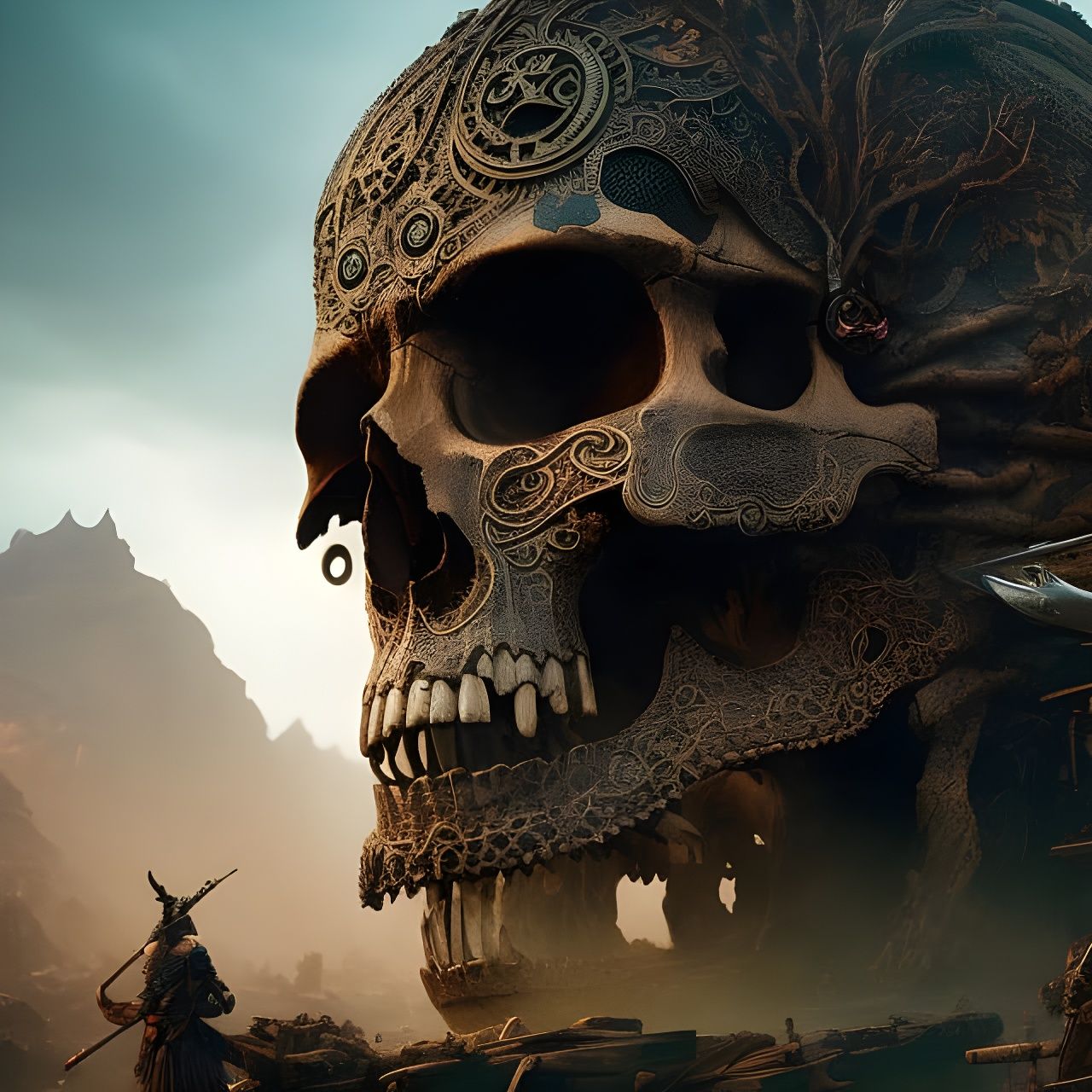 The Wandering Wizard finds the Skull Crypt