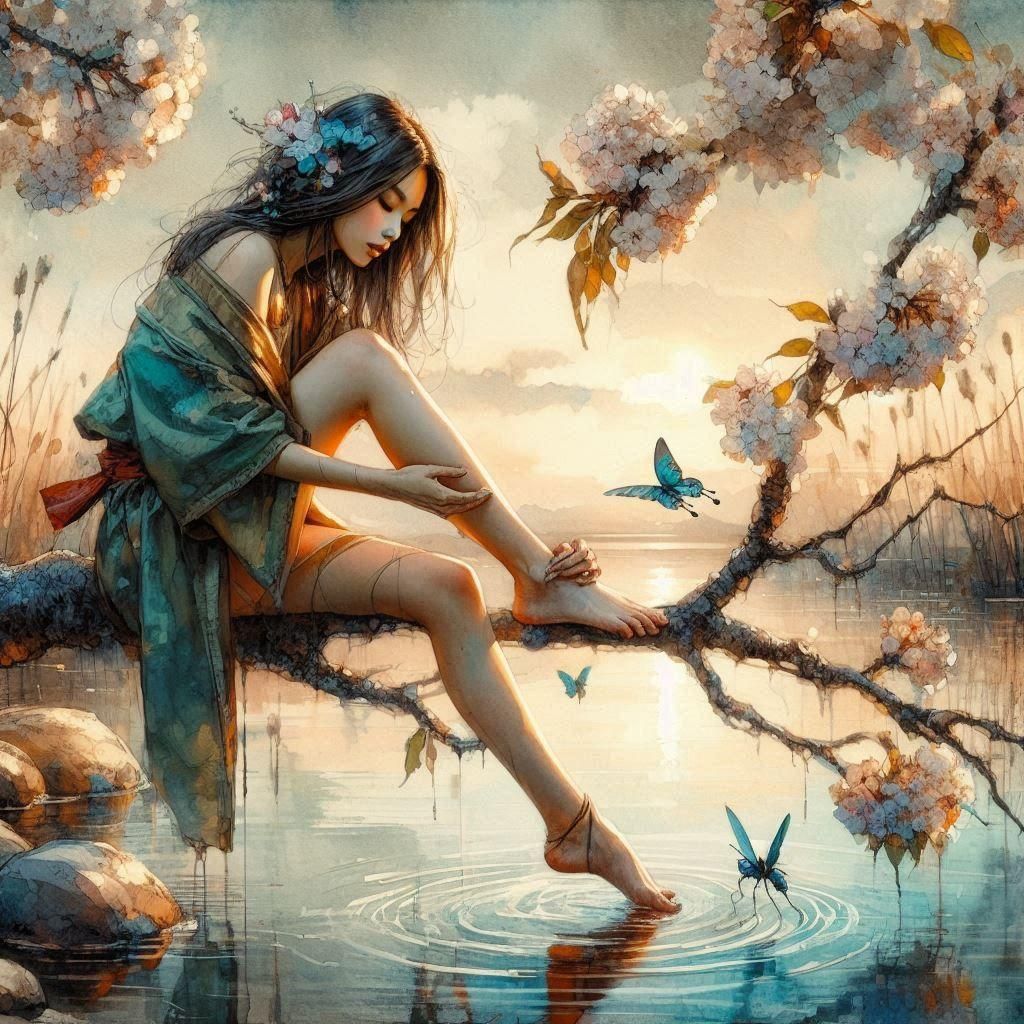 AI's Interpretation of a Day Dream