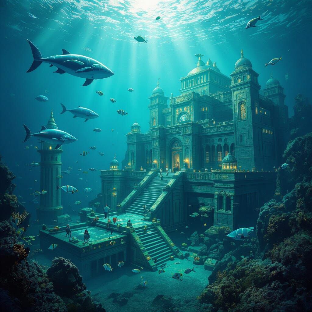 Explore the Mythical Underwater Kingdom of Atlantis