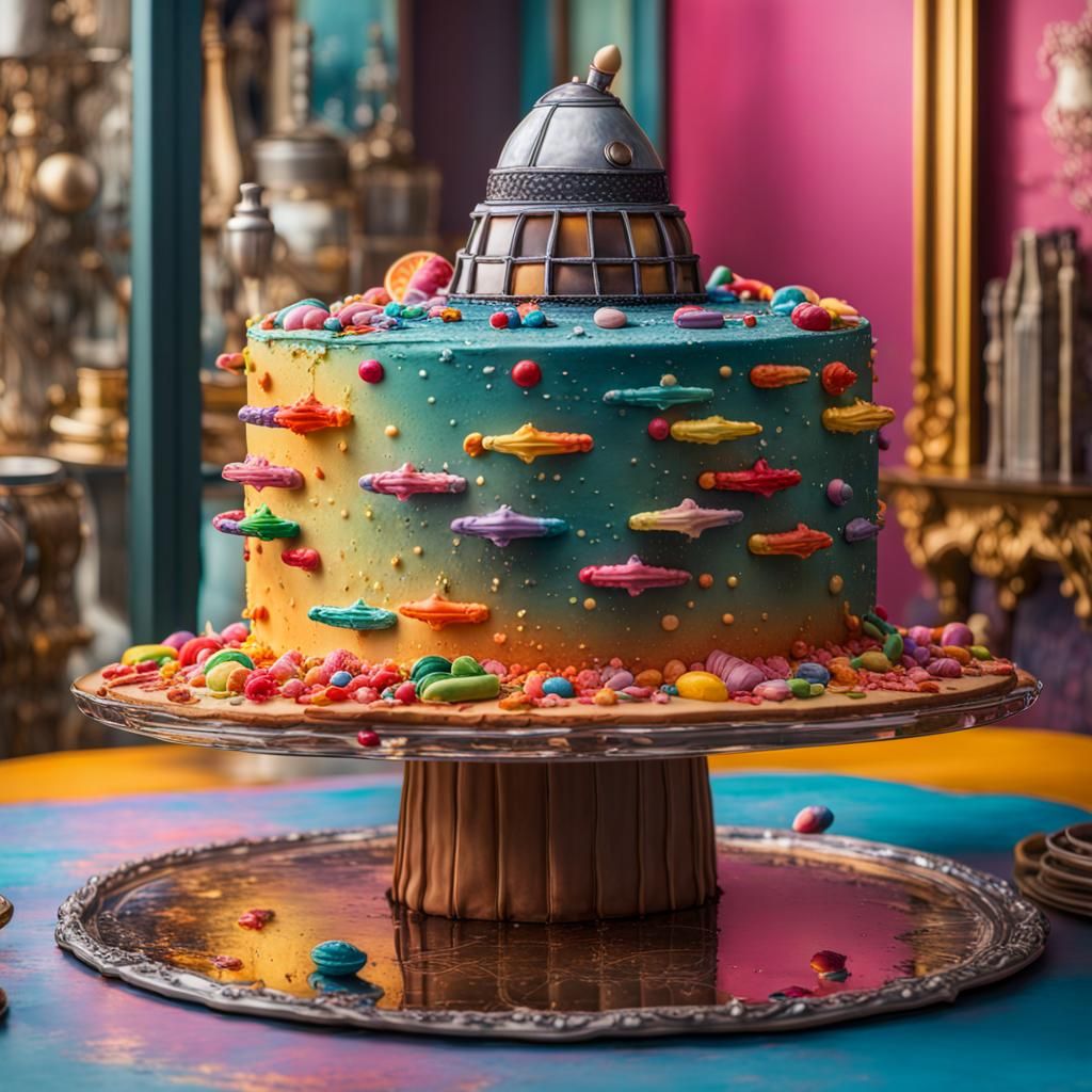 DALEK Cake