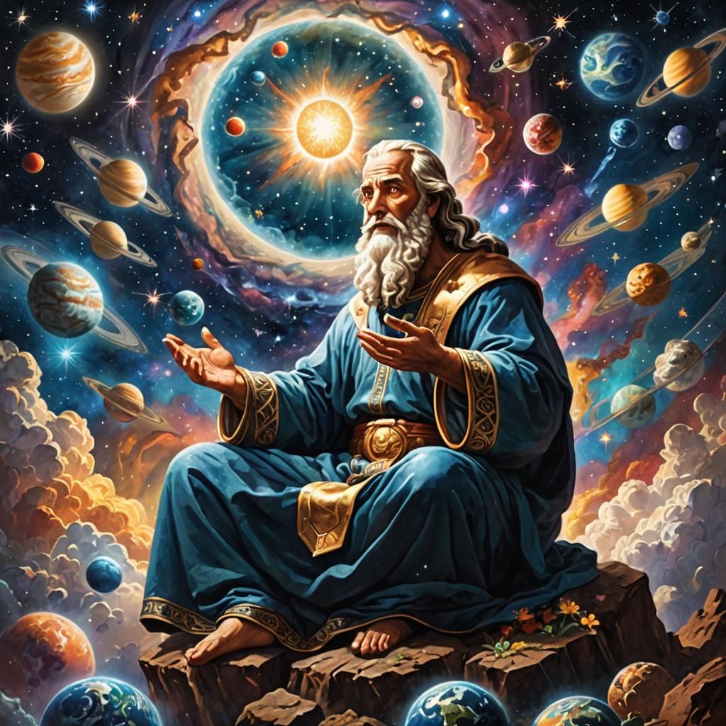 Divine Care: God Protecting the Universe
