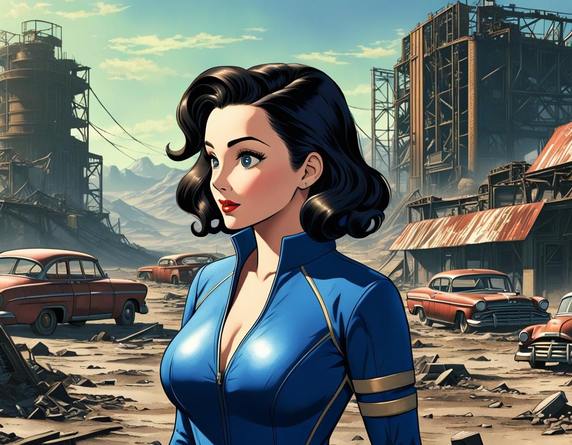 Wasteland Survivor (Anime style)