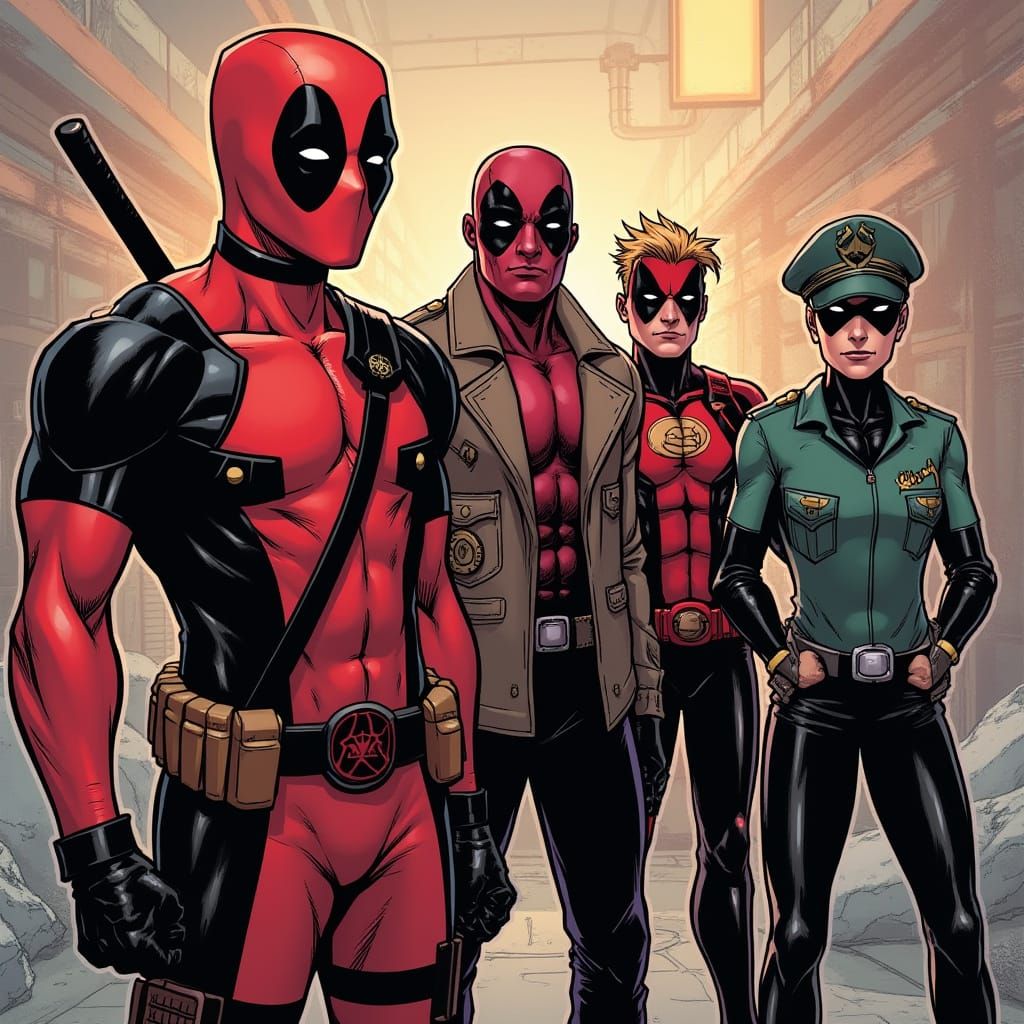 Deadpool Joins the Youngbloods Superhero Team