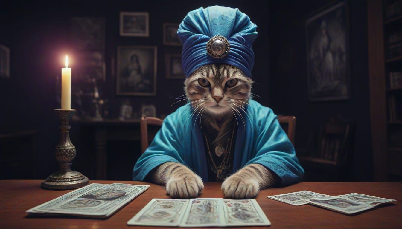 Mystic Cat in Old Mexico: Hypnotic Tarot Reading