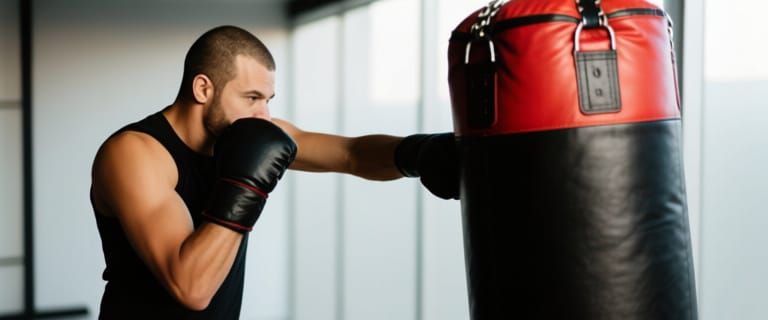 Self-Image Punching Bag as Metaphor