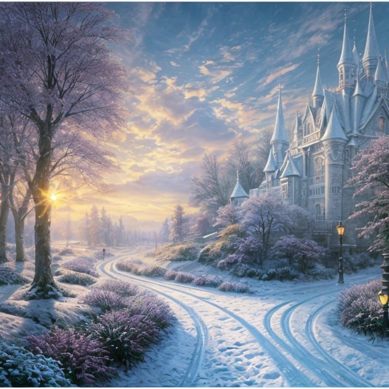 Frozen Tulip: Ethereal Fantasy in Hyperdetail