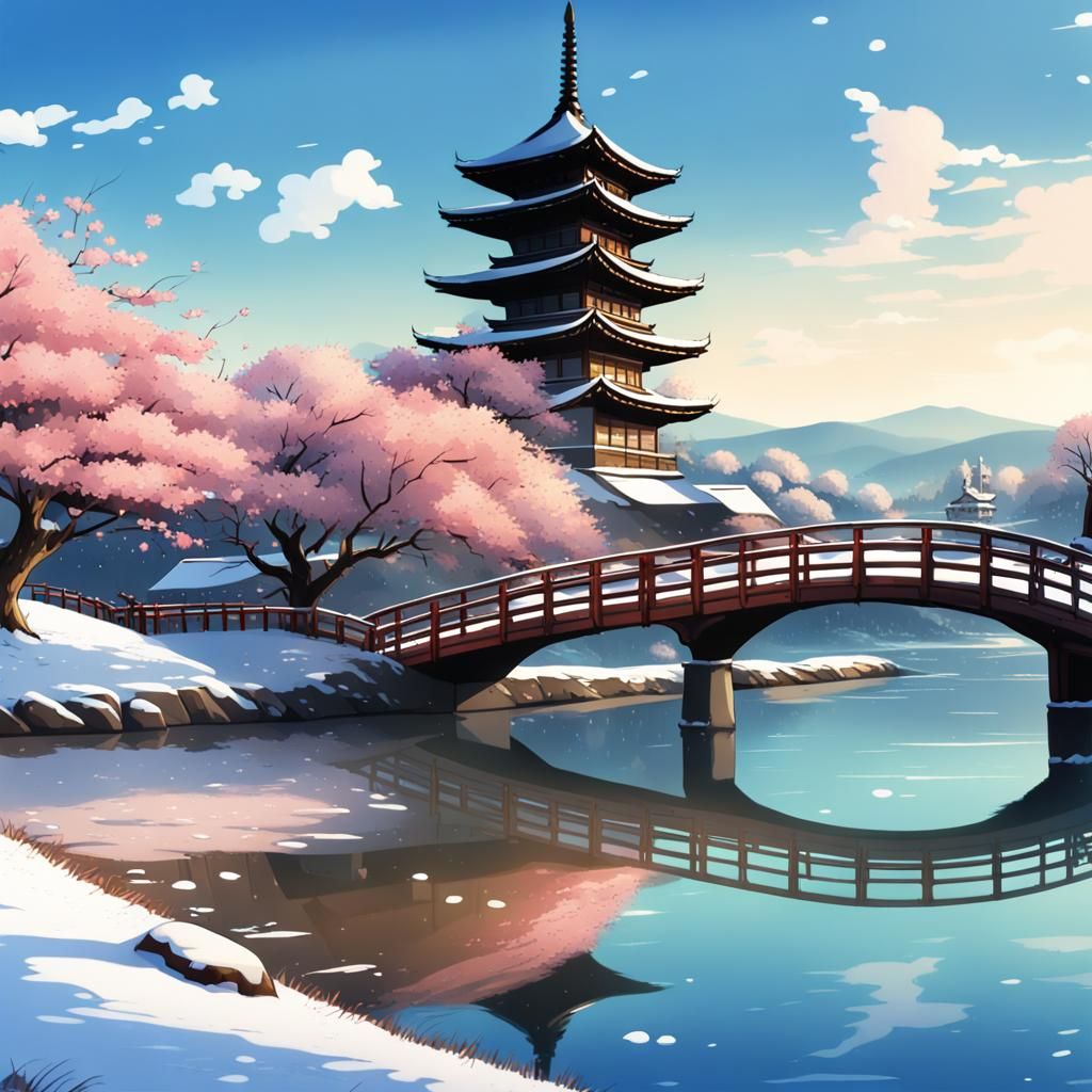 Bridge over Shinano River