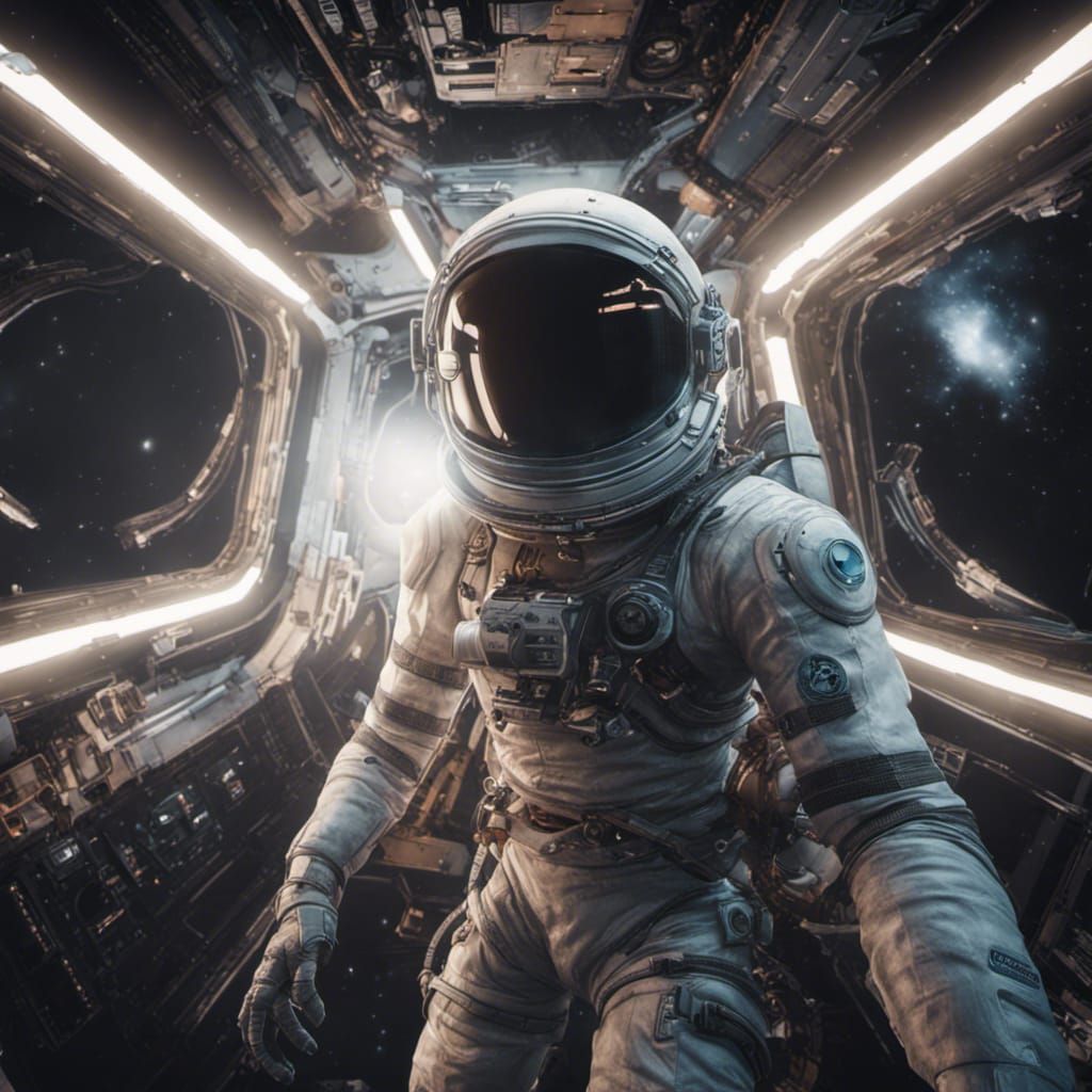 Horror in Space: A Hyperdetailed Spacesuit