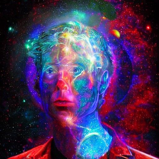 Doctor Who: Cosmic Astral Holographic Illustration