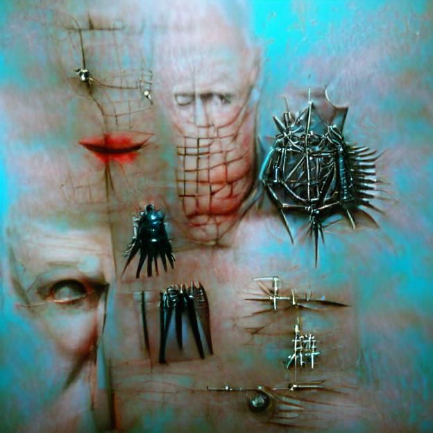 Cenobite of Pain and Pleasure in Gothic Horror