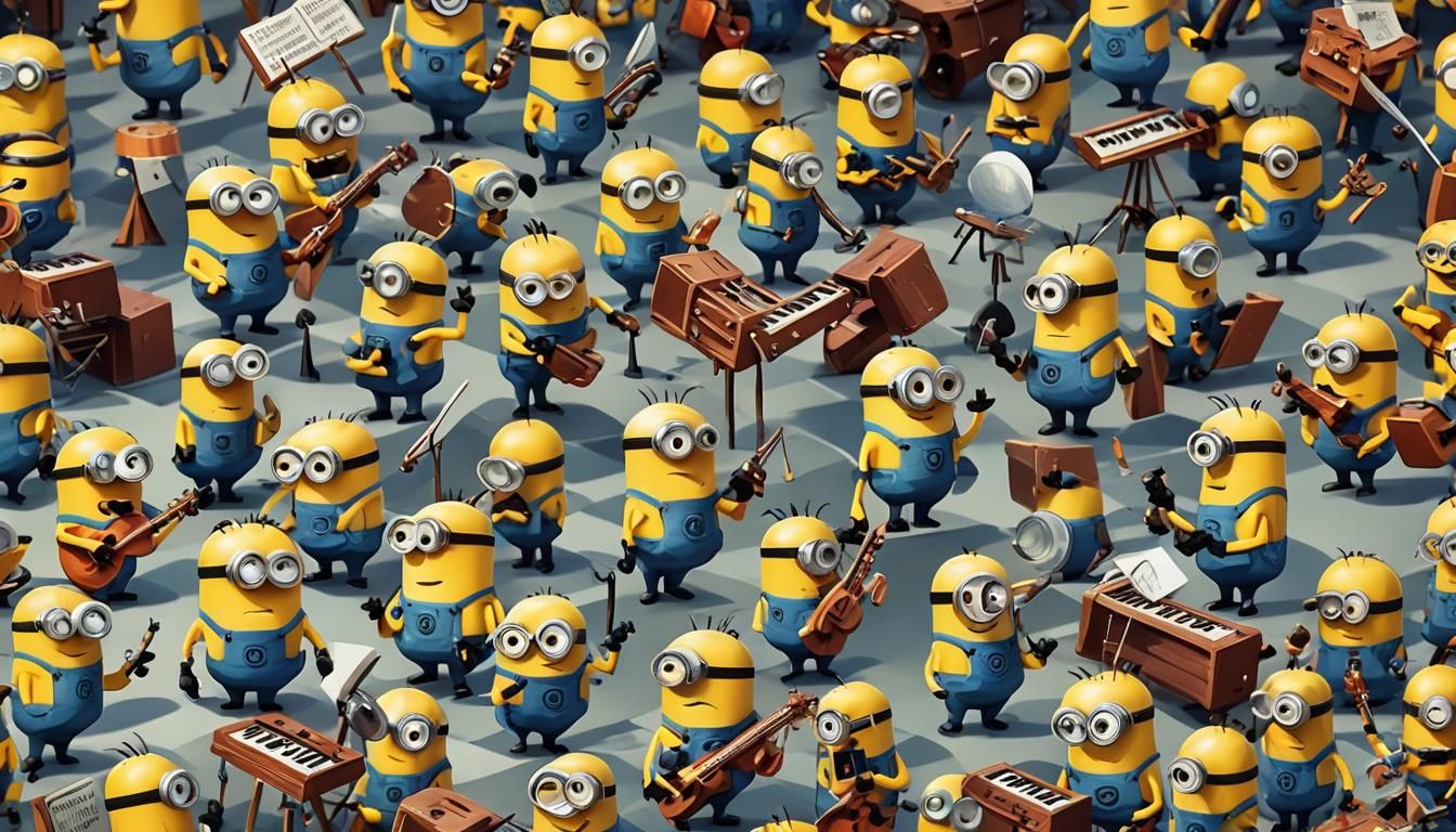 Band Practice For Minions